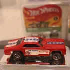 Hot Wheels Redline Mongoose 1969-1970 Vintage Car Red.