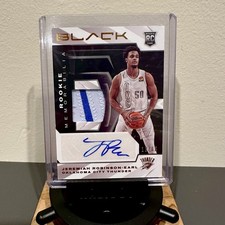 2021-22 Panini Black Jeremiah Robinson-Earl RC RPA Rookie Patch Auto Copper /15