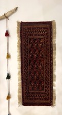 Antiker Belutsch Gebetsteppich 100×40 cm Kamel-Fuß 1900