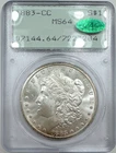 1883-CC Morgan Silver Dollar PCGS MS64 CAC OGH (1st Gen) Rattler
