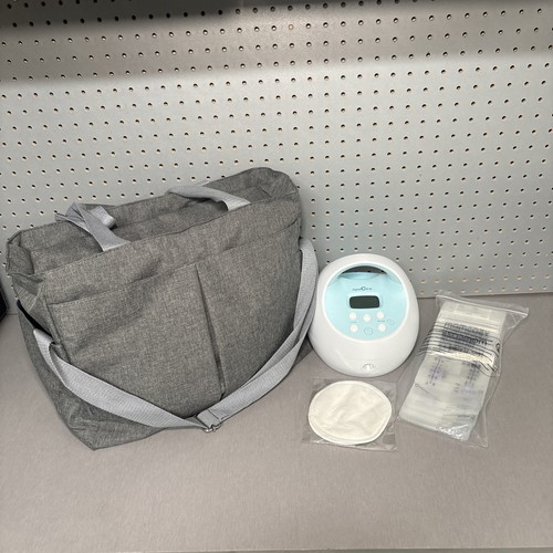 Spectra S1 Plus Breast Pump With Bag, New Milk Bags & Pads 15HRS USE ONLY, READ