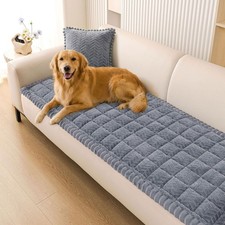 Couch Cover for Dogs, Non Slip Fuzzy Pet Sofa Covers Washable