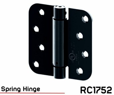 2-Pack Hager 1752 US1D Flat Black Full Mortise Hinge