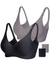 Smooth Nursing Bras for Breastfeeding Seamless Maternity Bras for Pregnancy W...