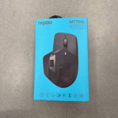 Rapoo MT760 Multi-Device Wireless Mouse, Bluetooth 5.0 Matte Black