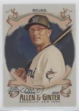 2021 Topps Allen & Ginter Chrome Miguel Rojas #284 0f72