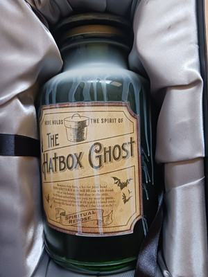 DISNEY THE HAUNTED MANSION SPIRIT JAR HOST A GHOST RELICS REGIONS HATBOX GHOST