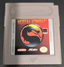 Acclaim Mortal Kombat Nintendo Game Boy Cartridge w/ Case Game Link