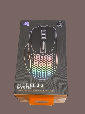 Glorious Gaming Model I 2 Wireless Gaming Mouse Bluetooth USB Schwarz   OVP