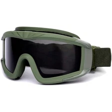 Airsoft Goggles Anti Fog Army Tactical Goggles with 3 Interchangeable Lens UV...