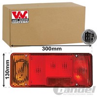 Van Wezel RÜCkleuchte Links Passend FüR CitroËN C25 Jumper Fiat Ducato Peugeot