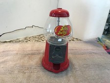 JELLY BELLY JELLY BEAN GLASS/METAL COUNTER TOP VENDING MACHINE VERY VERY RARE