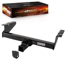Class 3 Front Trailer Hitch, 2" Receiver with Rubber Hitch Cover, Fits for