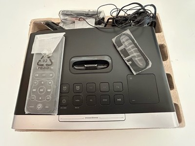 iHome Digital Clock Radio IP92 iPod Docking Station - Black TESTED