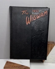 Vintage 1952 The Wigwam Pocahontas High School in Pocahontas, Virginia Yearbook