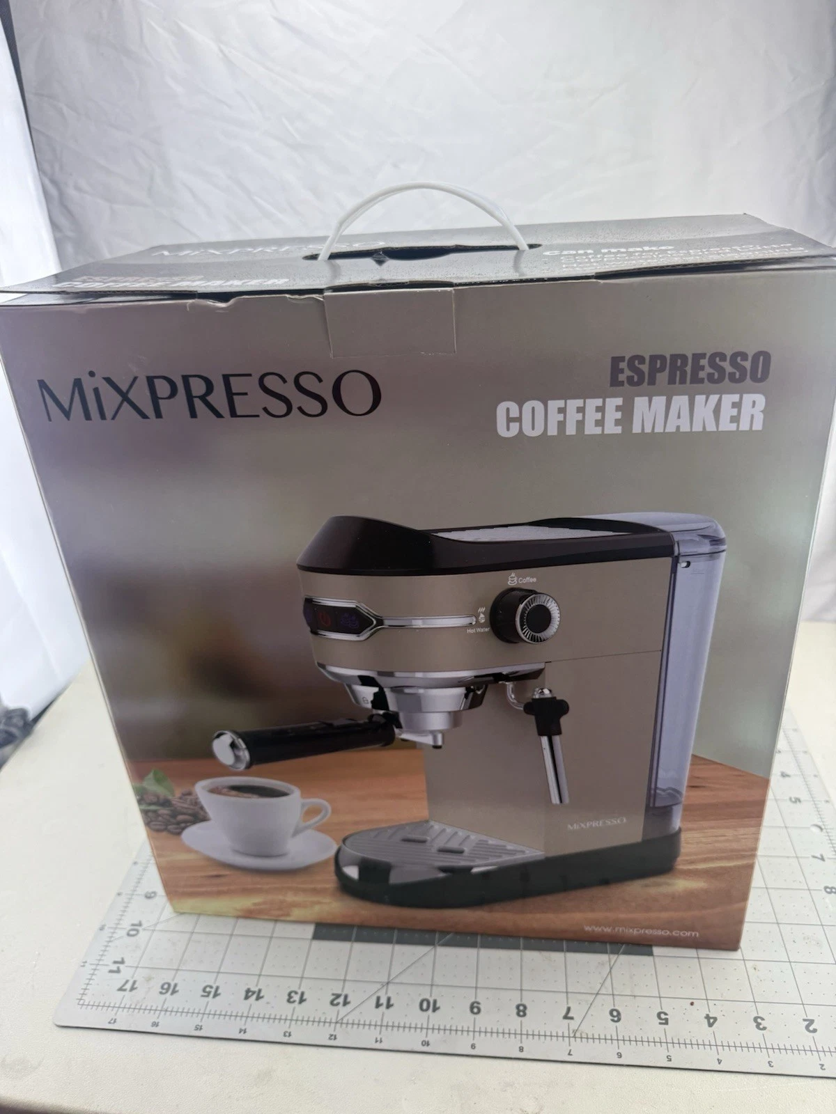 Mixpresso Espresso Maker, Espresso Machine With Milk Frother