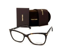 Tom Ford FT5514 052 Havana / Clear  54mm Eyeglasses TF5514