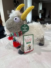 Hallmark 2024 SEASON'S SCREAMINGS GOAT with sound and motion plush