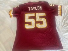 Youth Washington Redskins Football Jersey Size Medium Jason Taylor Commanders
