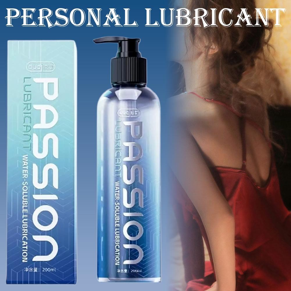 Water Based Personal Lubricant 200ml Intimate Lube for Couples ♔