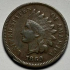 1869 Indian Head Cent — Ch, F+/VF Condition 🔥 Better Date
