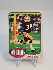 GREG PRUITT 1976 TOPPS FOOTBALL BROWNS #275