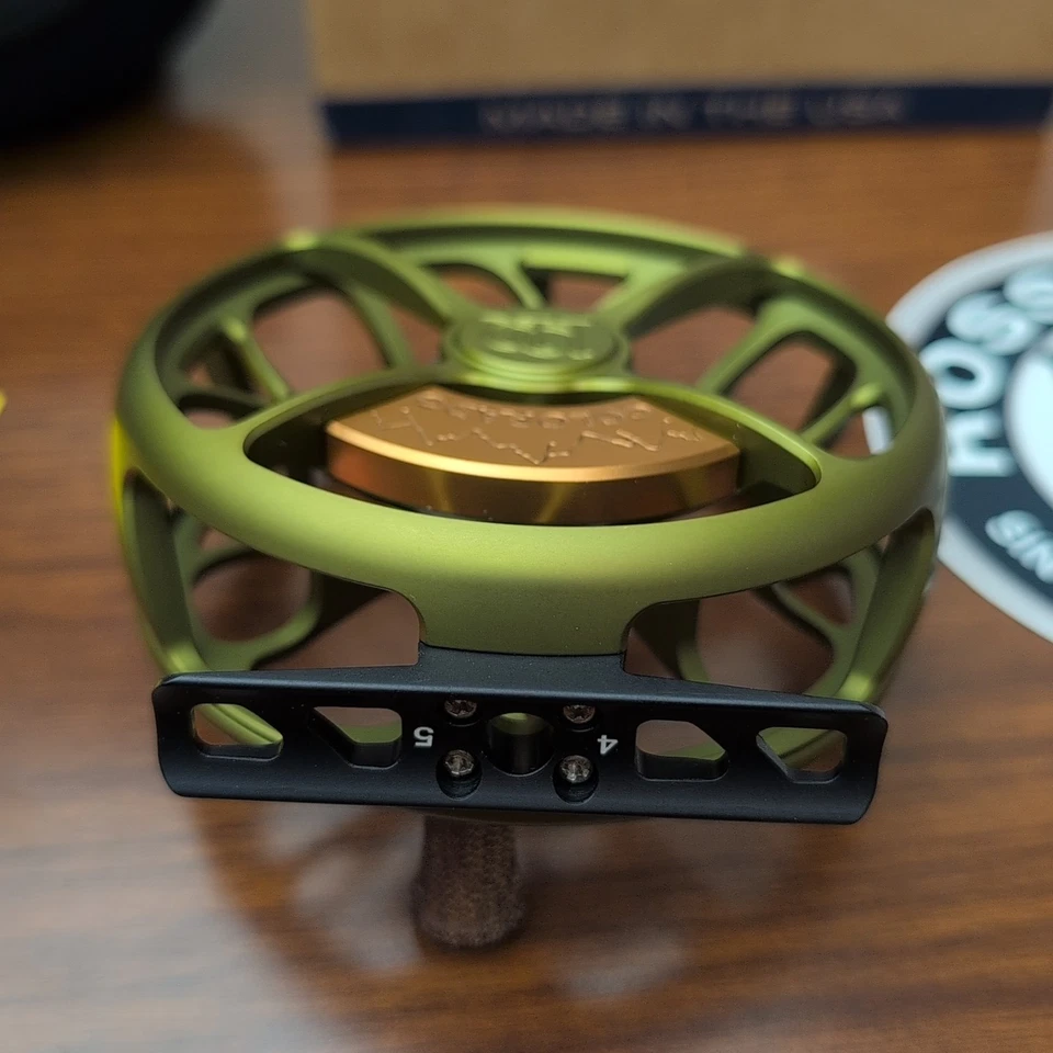ROSS Colorado 4/5 Matte Olive Fly Reel - USA Made - FREE SHIPPING! - image 4 of 4