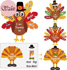 Thanksgiving Crafts for Kids, Make-A-Turkey Crafts Stickers