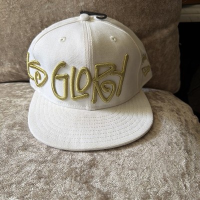 New Era, Gold Girls Glory Stussy Headgear 7 1/2 Never Worn