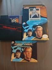 Star Trek: 25th Anniversary (Nintendo NES, 1992)  CIB Box Manual and Cart.