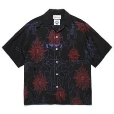 WOLF'S HEAD wacko maria Hawaiian shirt size M