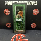 Larry Bird Boston Celtics Signed 8X26 Photo 15x32 Frame Autographed Steiner CX