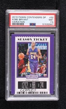 2019-20 Panini Contenders Draft Picks Season Ticket Kobe Bryant PSA 7.5 HOF 17di