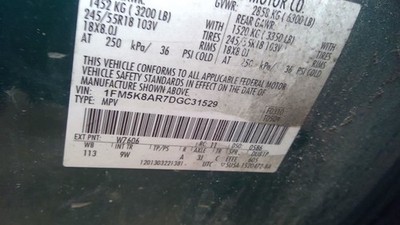Wiper Transmission Fits 11-19 EXPLORER 1583800