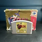 Legend of Zelda Ocarina Of Time Nintendo 64 N64 Game and Box No Manual