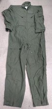 Coveralls Flyers CWU-27/P Sage Green Military Flight Suit Mens 48L FR