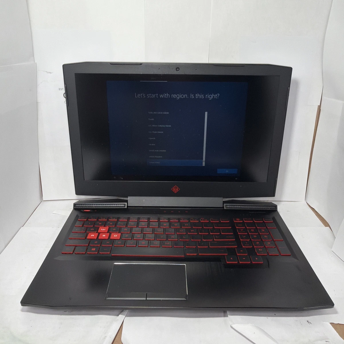 HP Omen 15-15.9 in Screen PC 1 TB SSD Capacity Laptops & Netbooks