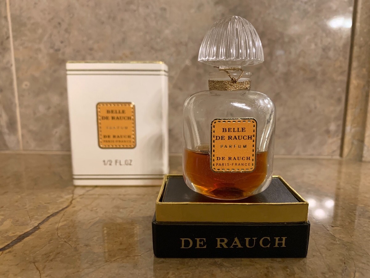 DE RAUCH製 BELLE DE RAUCH 香水 2FL. OZ Vintage Belle De Rauch Parfum Sealed 15 ml 1/2 oz 0.5 fl oz bottle