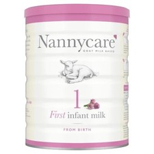 Nannycare 1 First Infant Goat Milk based Powder, From Birth 800g 