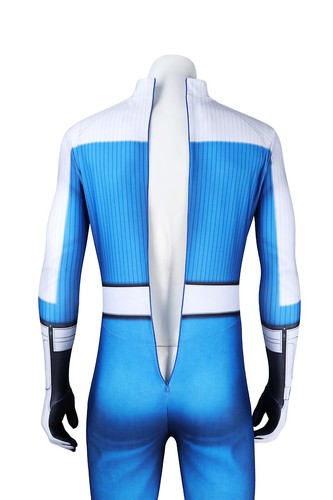 Costume cosplay Johnny Storm Human Torch The Fantastic Four body Zentai - Foto 6 di 20
