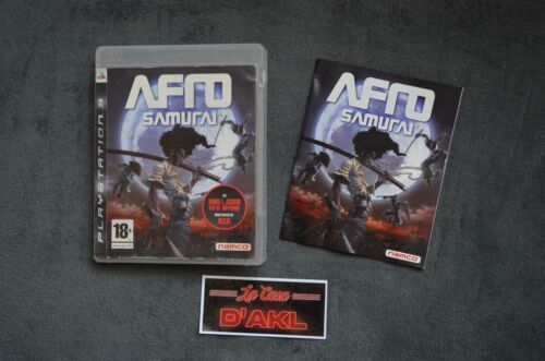 Afro Samurai complet sur Playstation 3 PS3 FR cd TBE jaquette et boite abimées - Photo 1/3