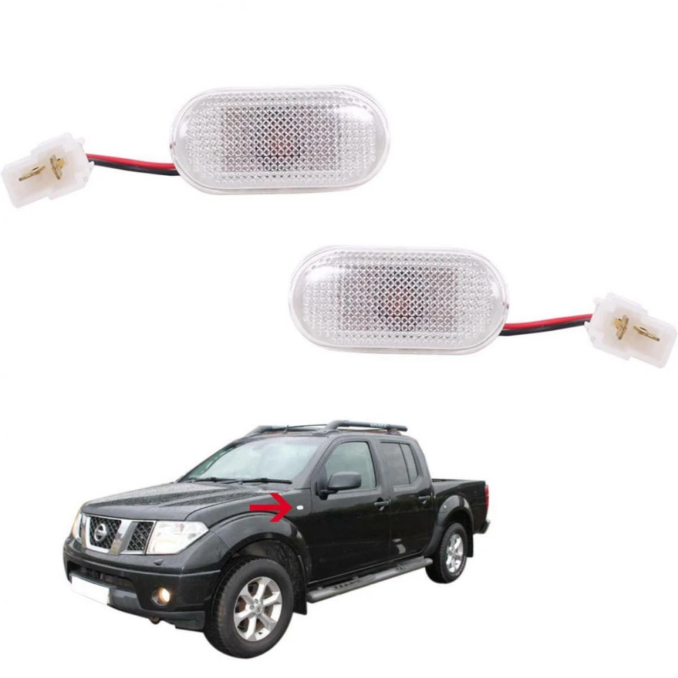 FIT NISSAN NAVARA FRONTIER PICKUP D40 2005-13 SIDE MARKER LAMP TURN SIGNAL LIGHT - Image 2 of 4