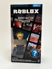 Roblox Deluxe Mystery Pack Series 2 Boost Vector: Buster w/Virtual Item Code NEW