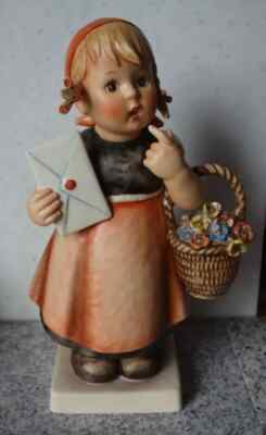 Hummel figurine Hum 13/V ''Meditation with flowers'' TMK 6 * Largest size 14inches