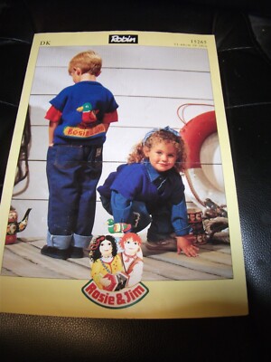 Robin Rosie & Jim Doppelstrickanleitung 