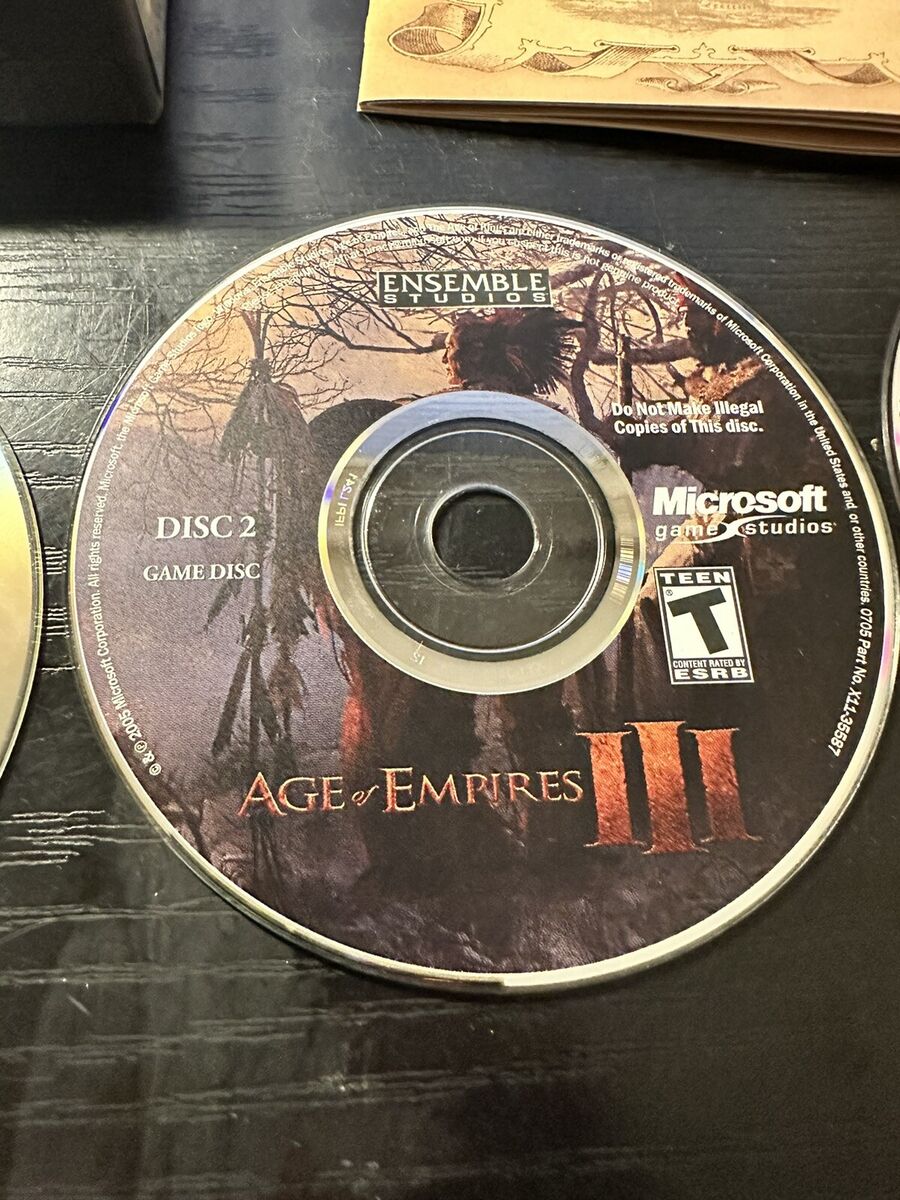 Age of Empires III 3 (PC, 2006) Windows Game Complete CIB Age of Empires III 3 (PC, 2006) Windows Game Complete CIB