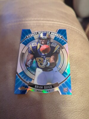 2012 Topps Finest Refractor Brian Quick Card #FAR-BQ NM