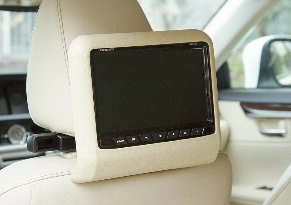 NEW Soundstream SHAD-9H 9" ACTIVE Car Headrest Monitor DVD Player MHL MobileLink - Image 2 of 4