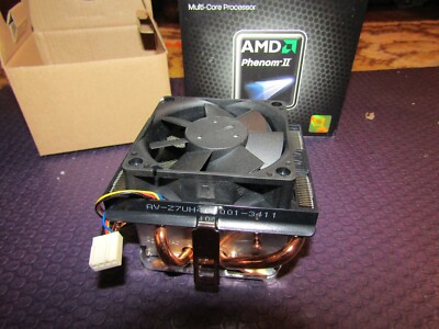 *HEATSINK FAN ONLY* for AMD PHENOM II PROCESSOR  X4 970 Socket AM3 - Copper tube