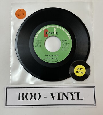 Delsey McKay - I've Been There 7  rhythm n blues vinyl record NM